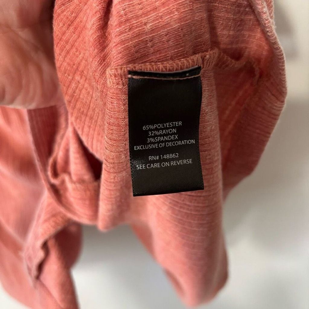 Torrid Torrid Pink Flowy Button Up Stretchy Baby Doll Tank Top Size S / US 4 / IT 40 - 4 Thumbnail