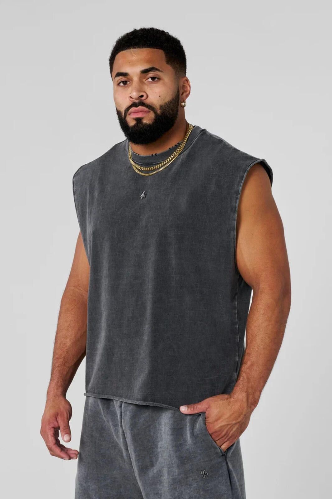 YoungLA YoungLA- Mens Large Grey Wash- 3035 - Elevated Essentials Size US L / EU 52-54 / 3 - 1 Thumbnail