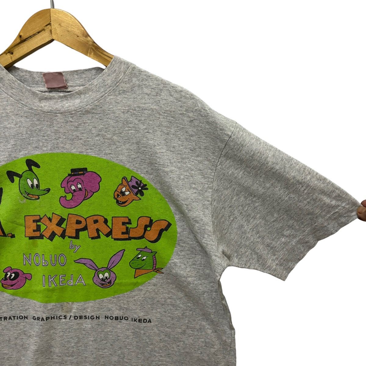 Vintage Vintage Art by Nobuo Ikeda Graphic Tshirt Size US L / EU 52-54 / 3 - 5 Thumbnail