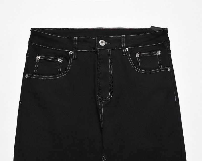 Japanese Brand American retro street straight leg slim-fit flared jeans Size US 32 / EU 48 - 3 Thumbnail