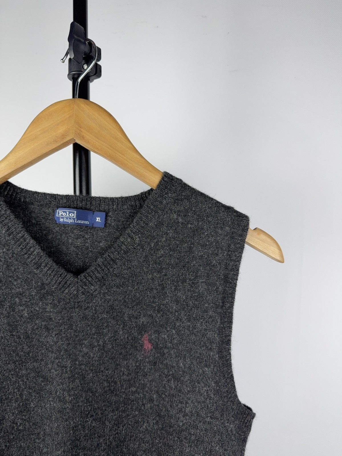 Polo Ralph Lauren Vintage 90s Polo Ralph Lauren Luxury Old Money Wool vest Size XL / US 12-14 / IT 48-50 - 3 Thumbnail