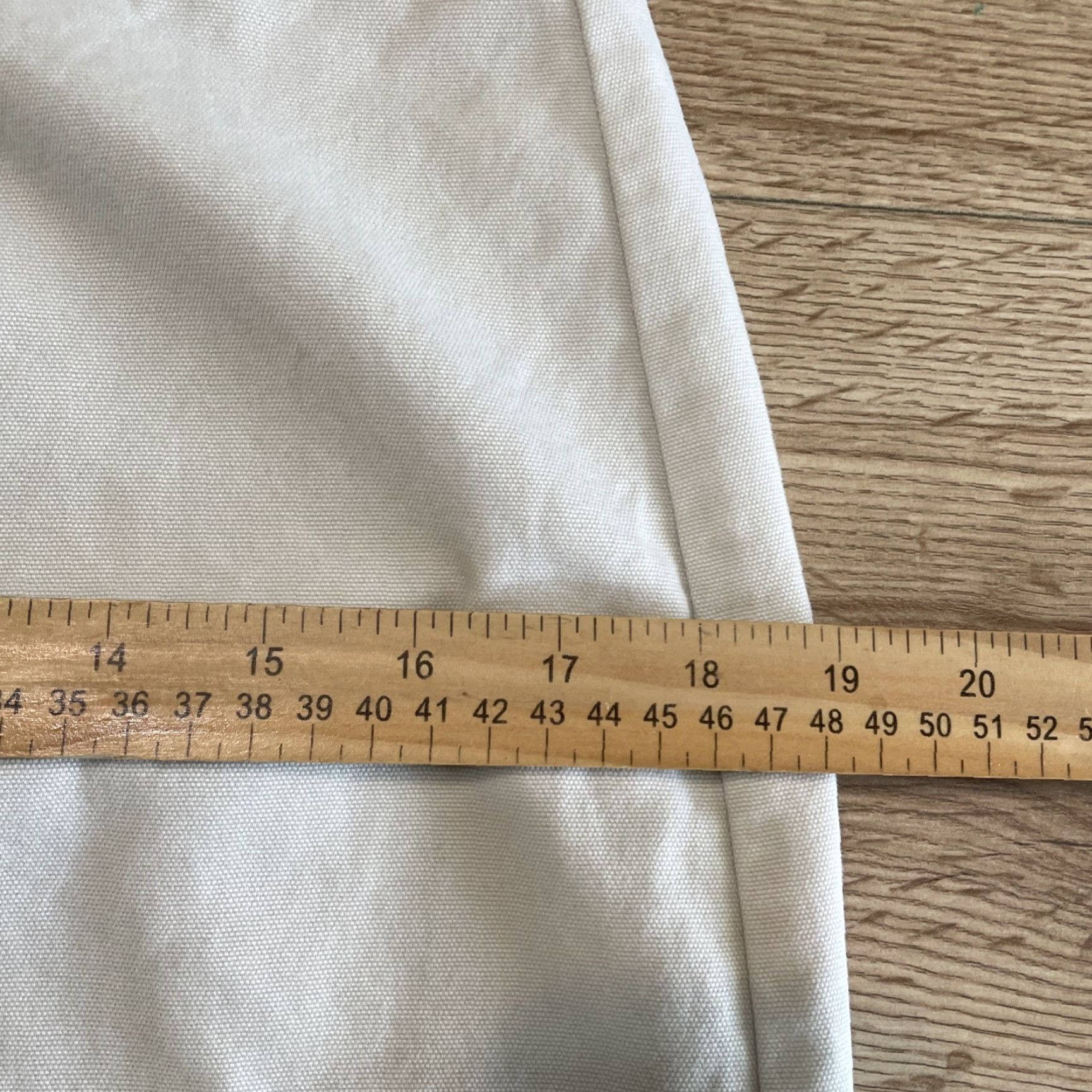 Tommy Hilfiger VINTAGE Tommy Hilfiger Women's Skirt Size 4 Knee Length A-Line Tan Cotton Pockets Size 27" / US 4 / IT 40 - 6 Thumbnail