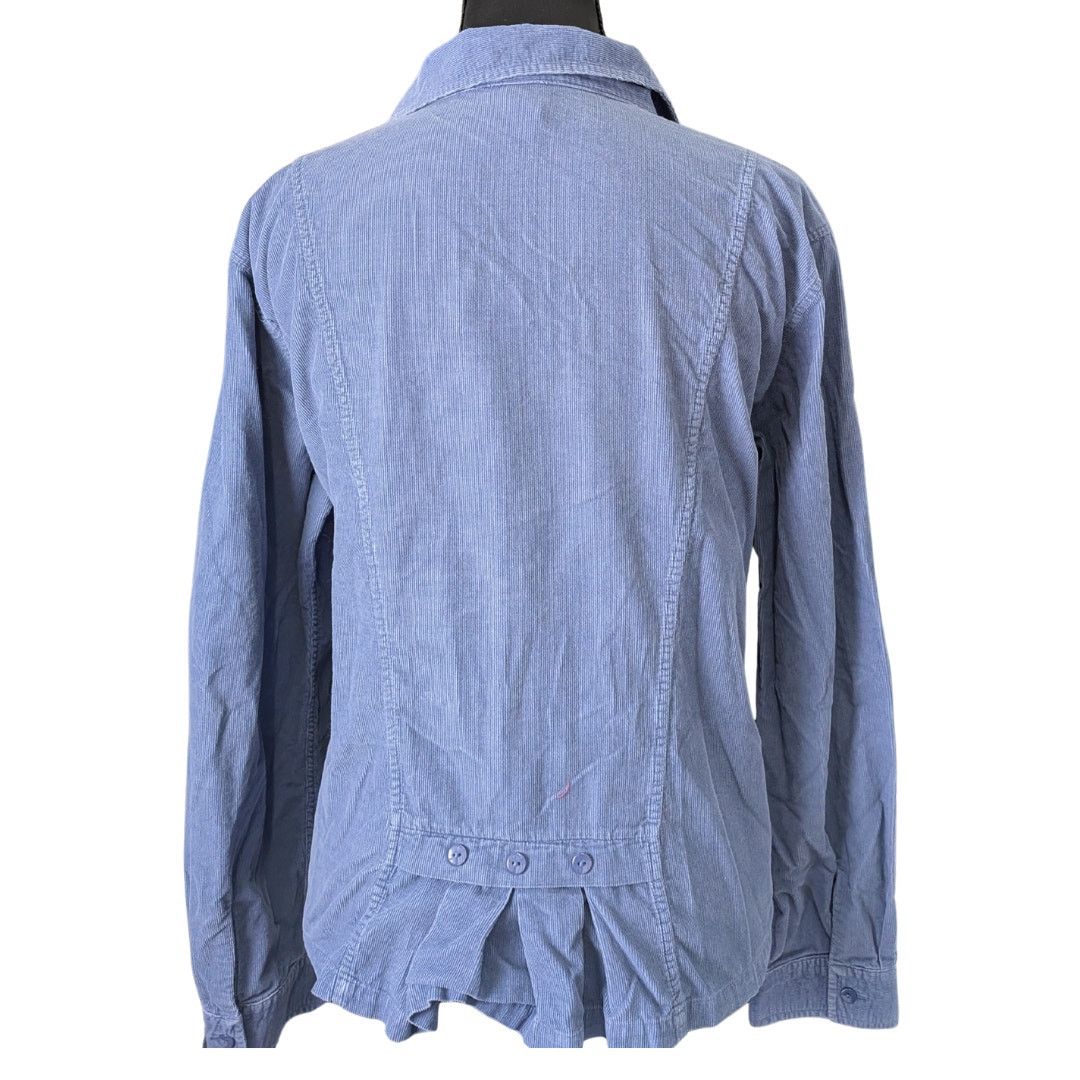 Vintage Vintage Christopher & Banks Y2K Corduroy Button-Down | XL Size XL / US 12-14 / IT 48-50 - 2 Thumbnail