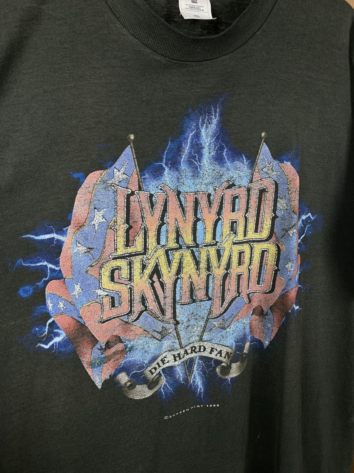 Band Tees 🎸Vintage 1996 T-Shirt Lynyrd Skynyrd Club Member VTG Tee🎸 Size US XXL / EU 58 / 5 - 2 Thumbnail