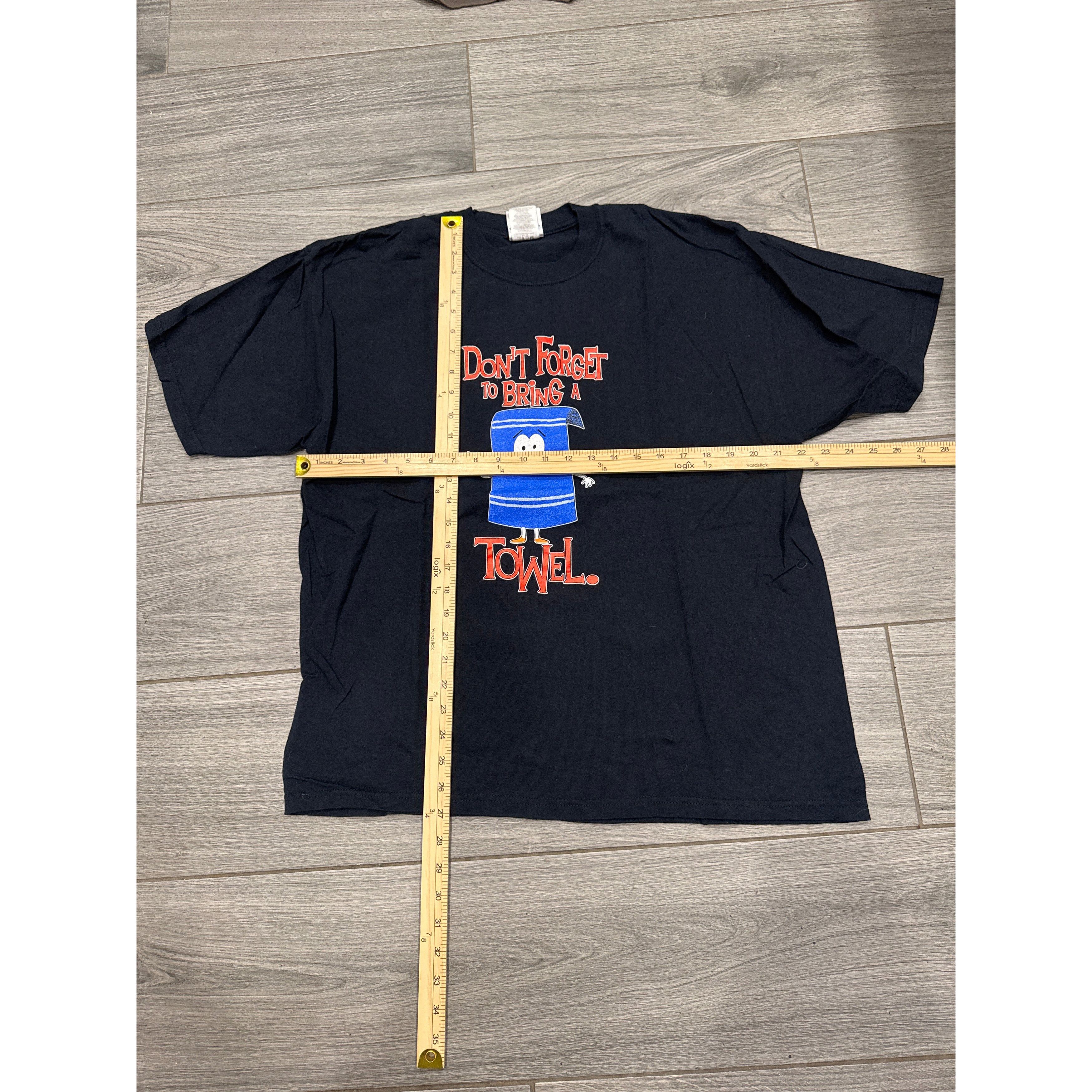Other 00s South Park Towlie Comedy Central Black XL T-Shirt Size US XL / EU 56 / 4 - 3 Thumbnail