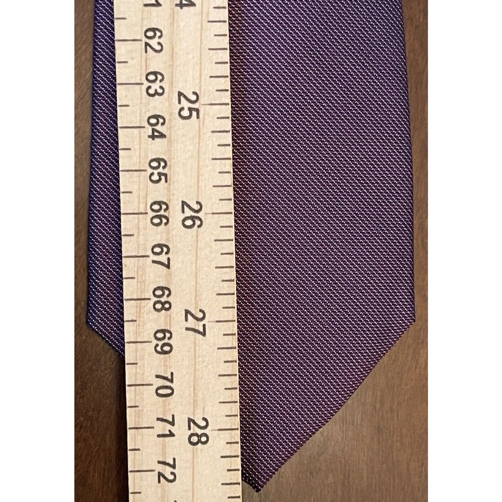 Kenneth Cole Kenneth Cole Reaction Purple 100% Silk Made In China Size ONE SIZE - 5 Thumbnail