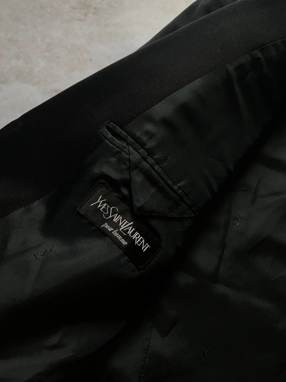 Yves Saint Laurent Vintage Yves Saint Laurent YSL Luxury Pure New Wool Blazer Size 50R - 5 Thumbnail