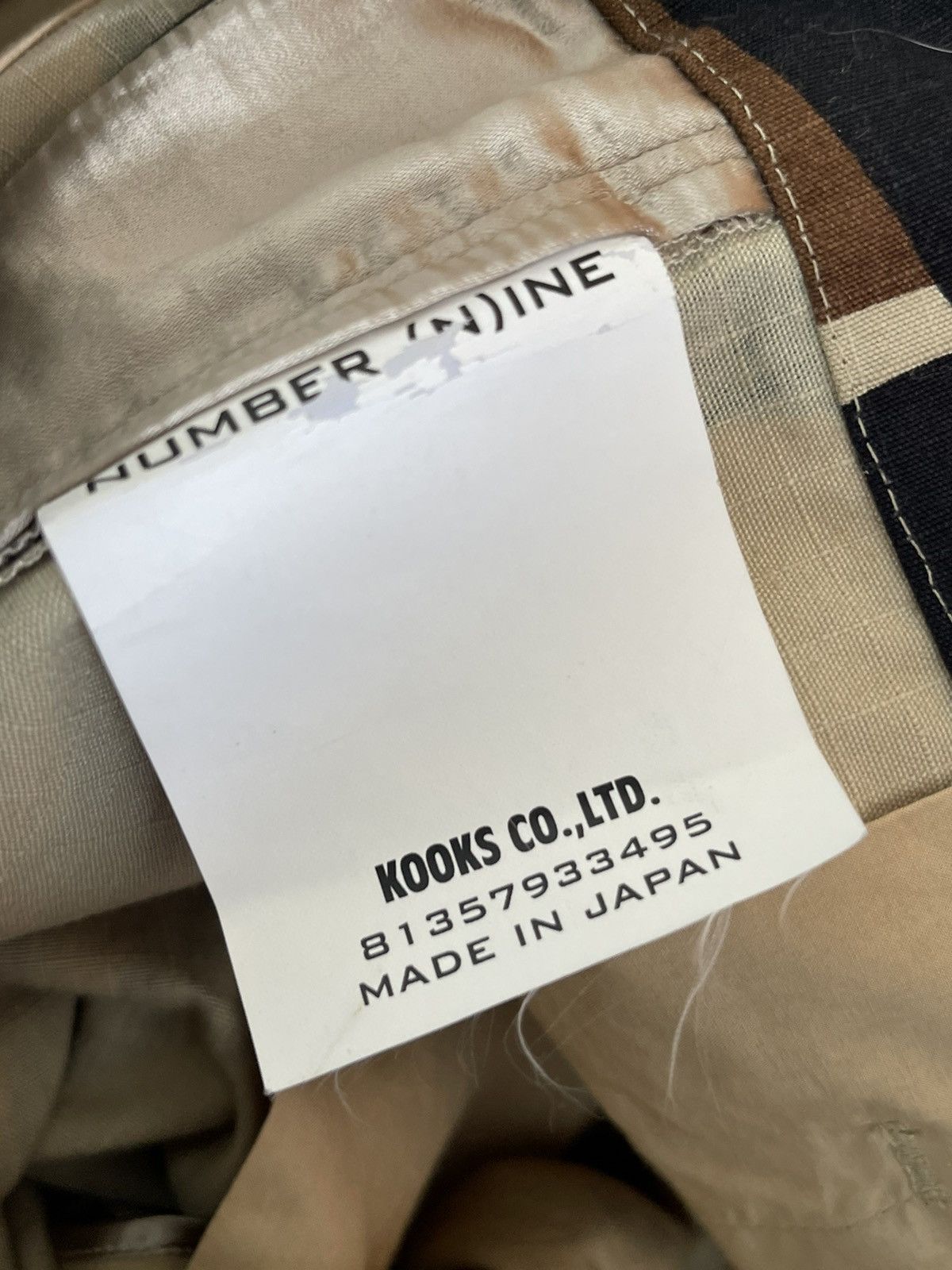 Japanese Brand × Number (N)ine AW04 Number Nine Tribal Heart Camo Bondage Pant AW04/05 Size US 31 - 15 Thumbnail