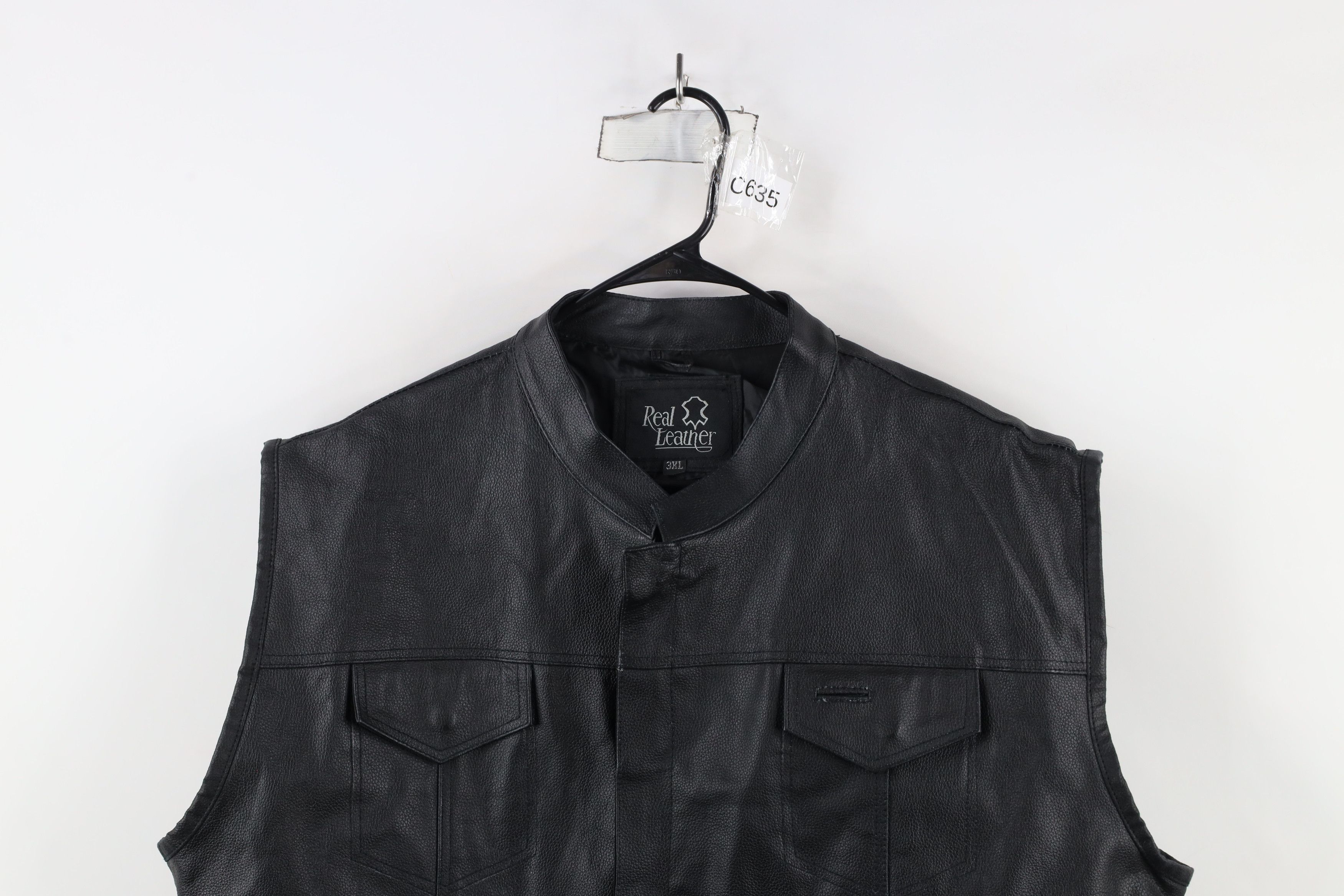 Vintage Vintage 90s Streetwear Sleeveless Motorcycle Vest Jacket Size US XXL / EU 58 / 5 - 2 Thumbnail