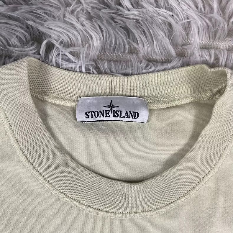 Stone Island Stone Island Yellow Basic Sweatshirt XL -2506 Size US XL / EU 56 / 4 - 7 Thumbnail