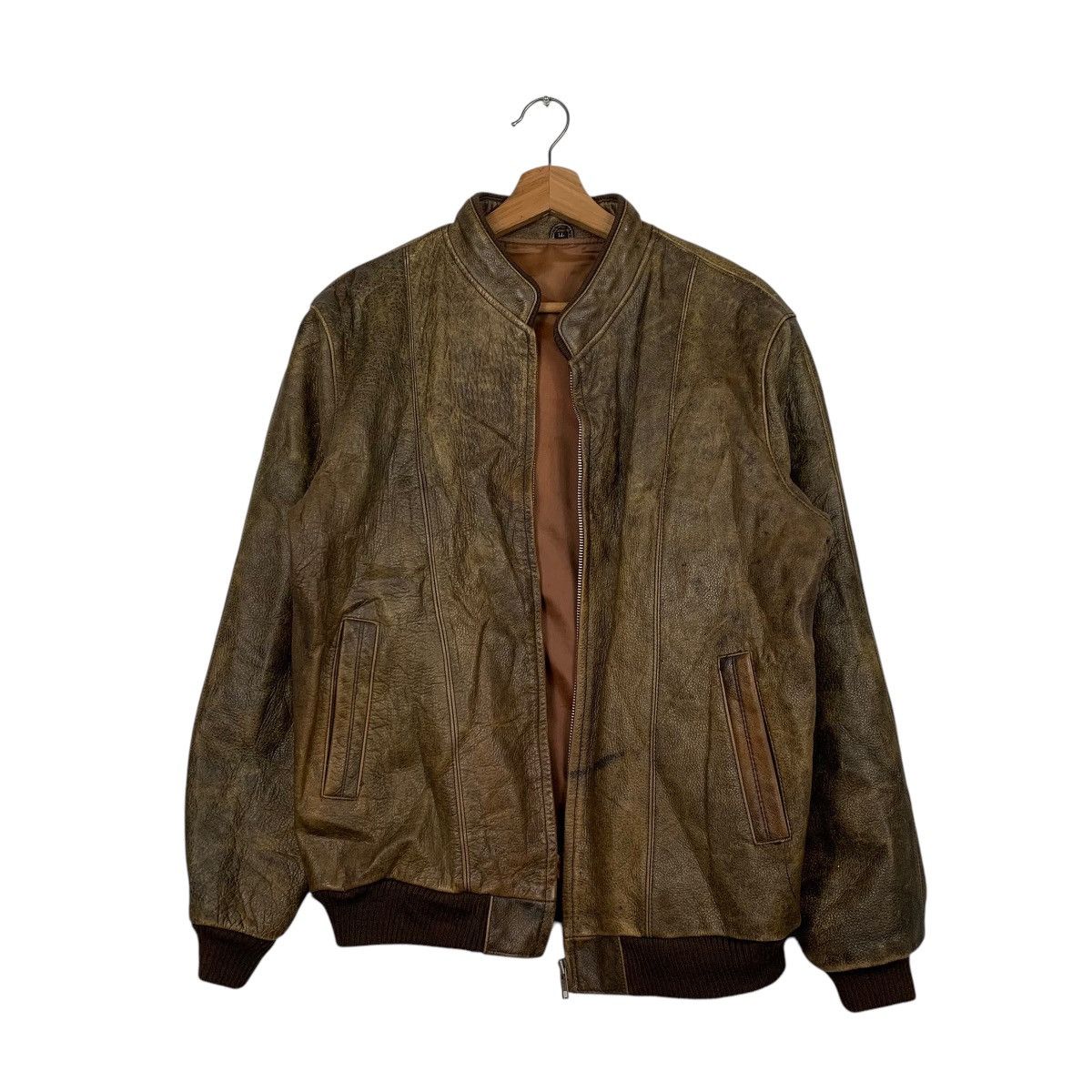 Japanese Brand Japanese Brand Flight Leather Jacket Size US L / EU 52-54 / 3 - 1 Thumbnail