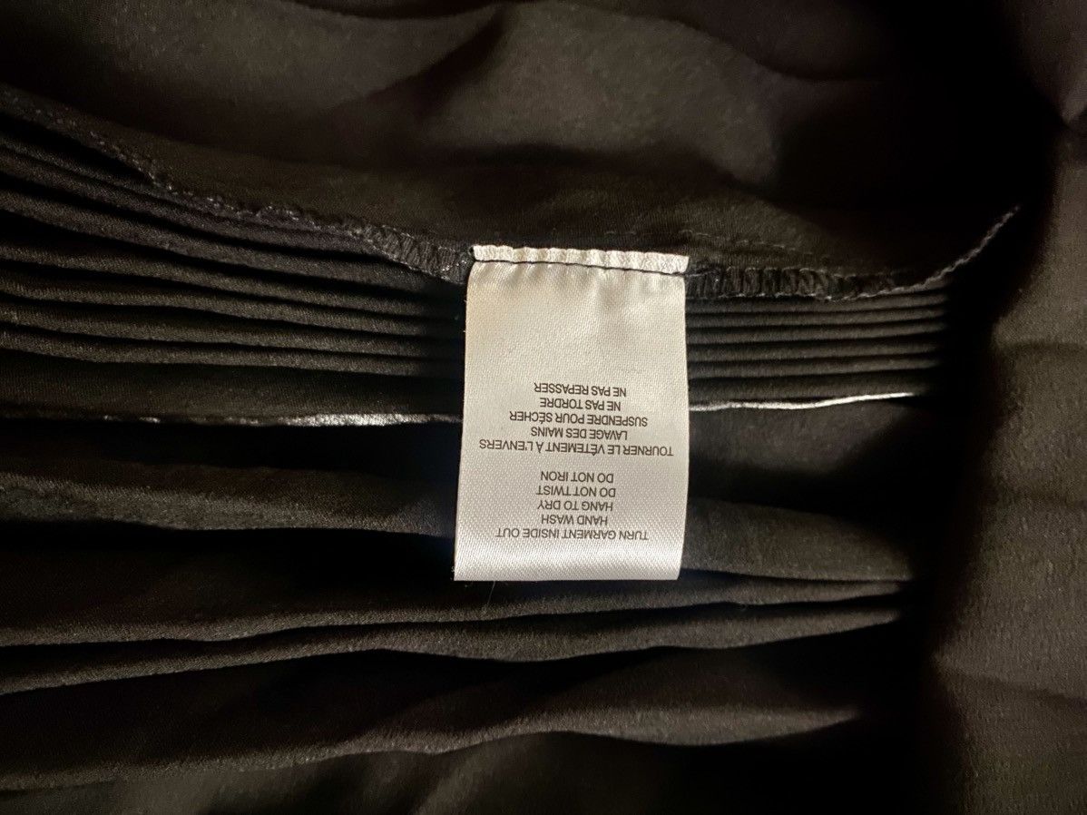 House of Harlow House of Harlow 1960 Metallic Gunmetal Pleated Maxi Skirt XS Size 26" / US 2 / IT 38 - 7 Thumbnail