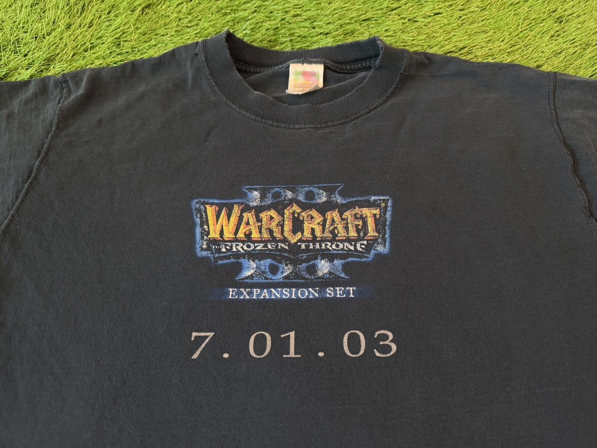 Vintage Vintage Warcraft 3 Frozen Throne Blizzard Arthas Menethil Size US L / EU 52-54 / 3 - 2 Thumbnail