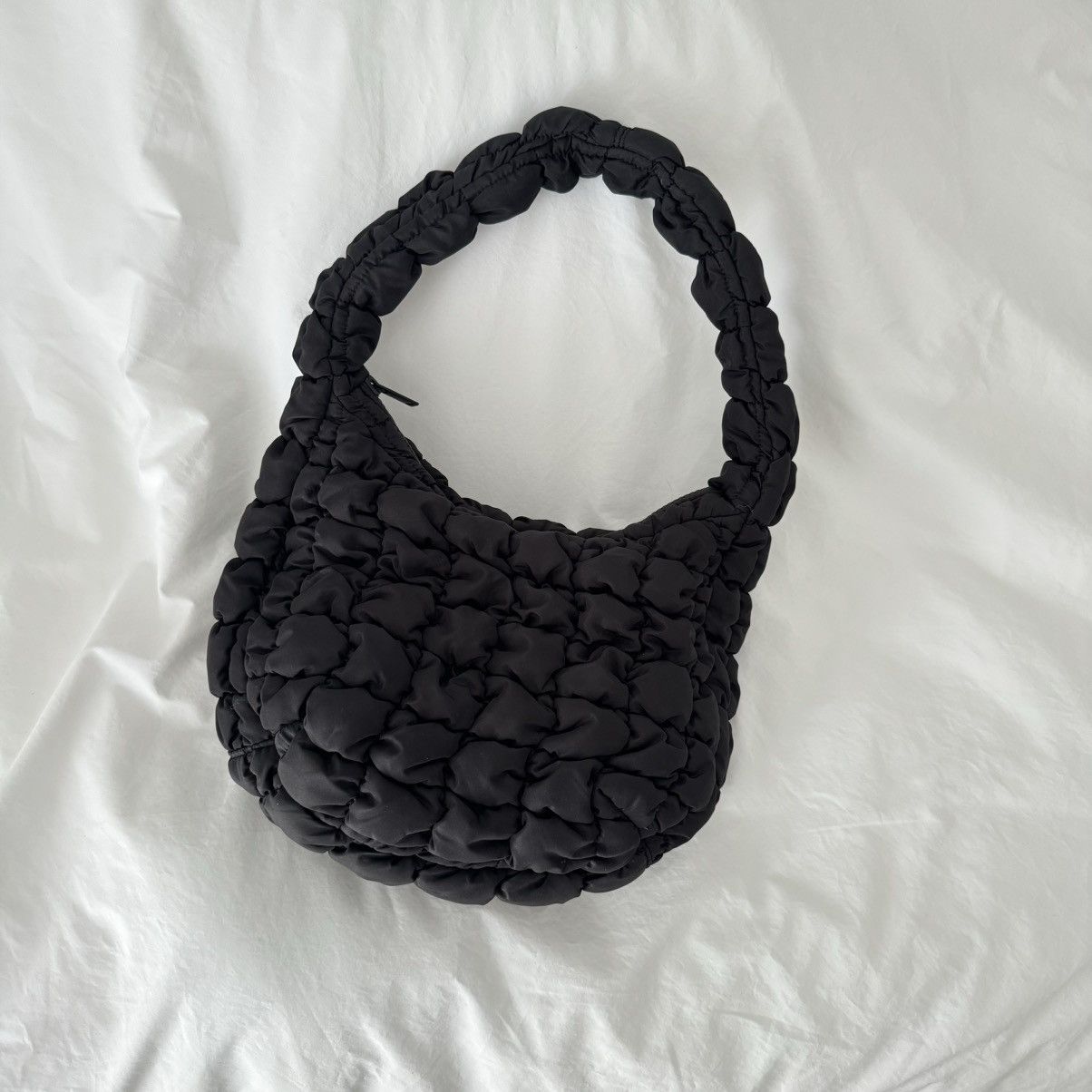Quilted Mini Bag (Black)