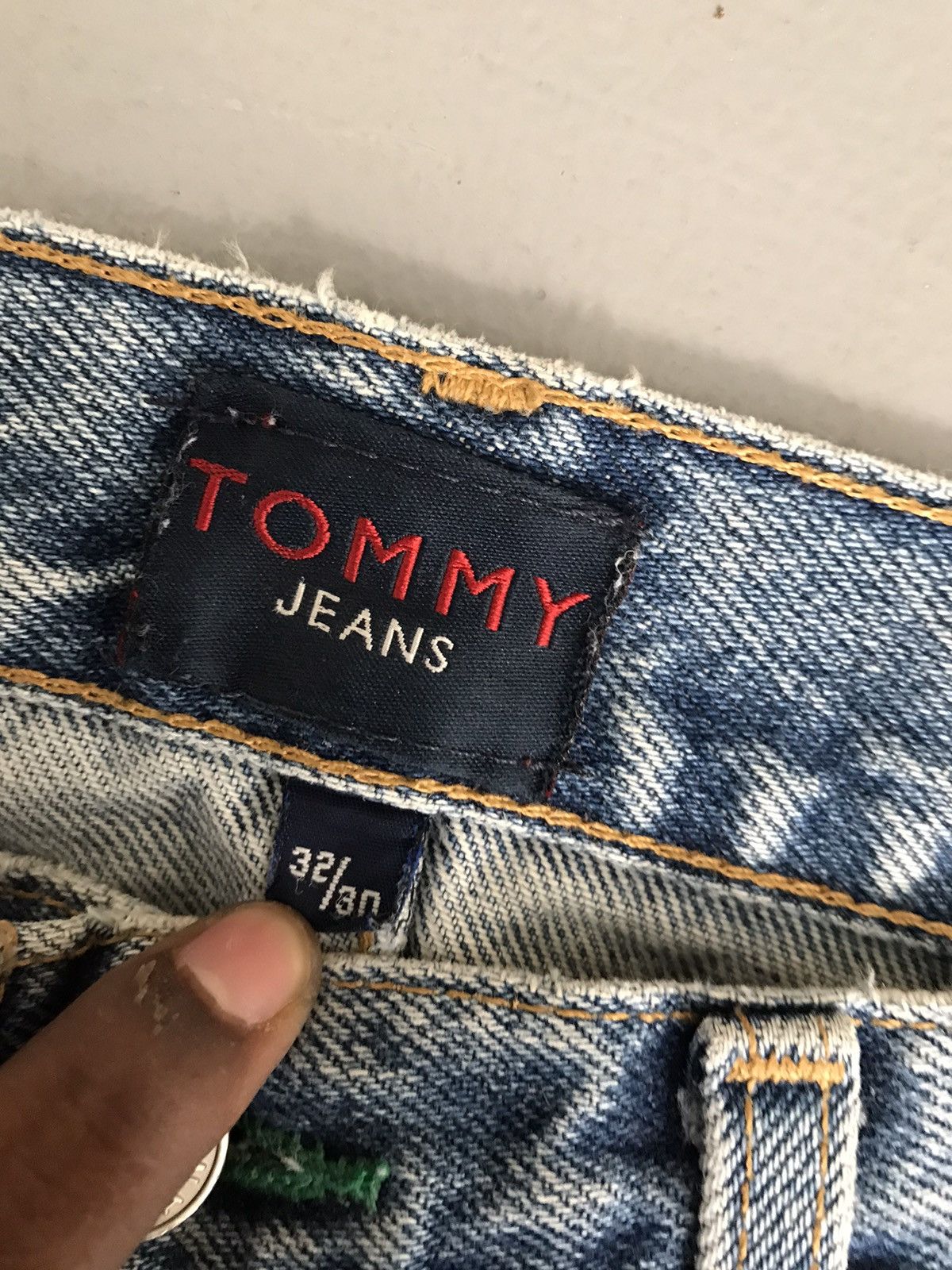 Tommy Hilfiger × Vintage Vintage Tommy Hilfiger straight fit denim Size US 32 / EU 48 - 5 Thumbnail