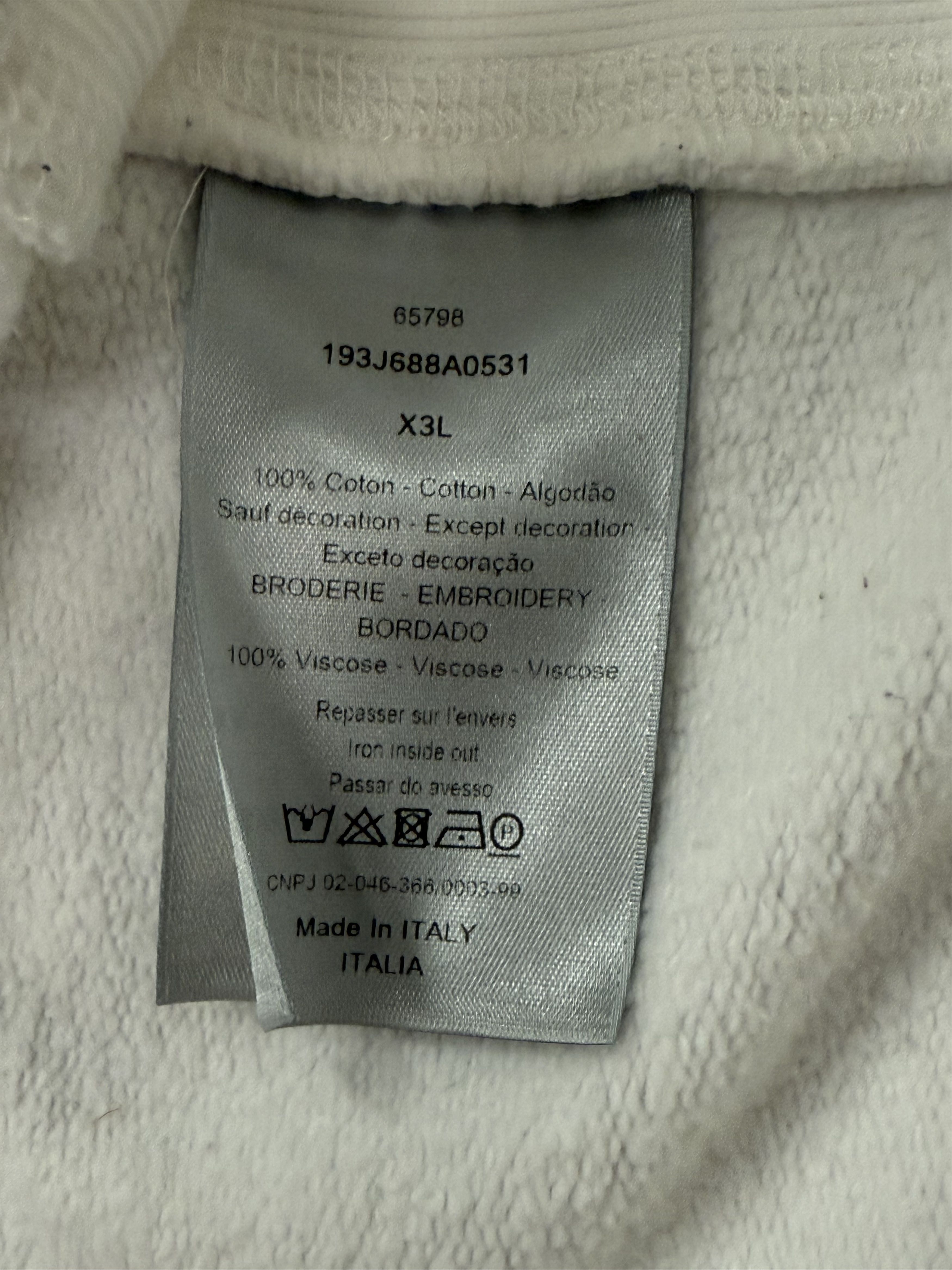 Dior Dior Kenny Embroidered Hoodie Size US L / EU 52-54 / 3 - 3 Thumbnail