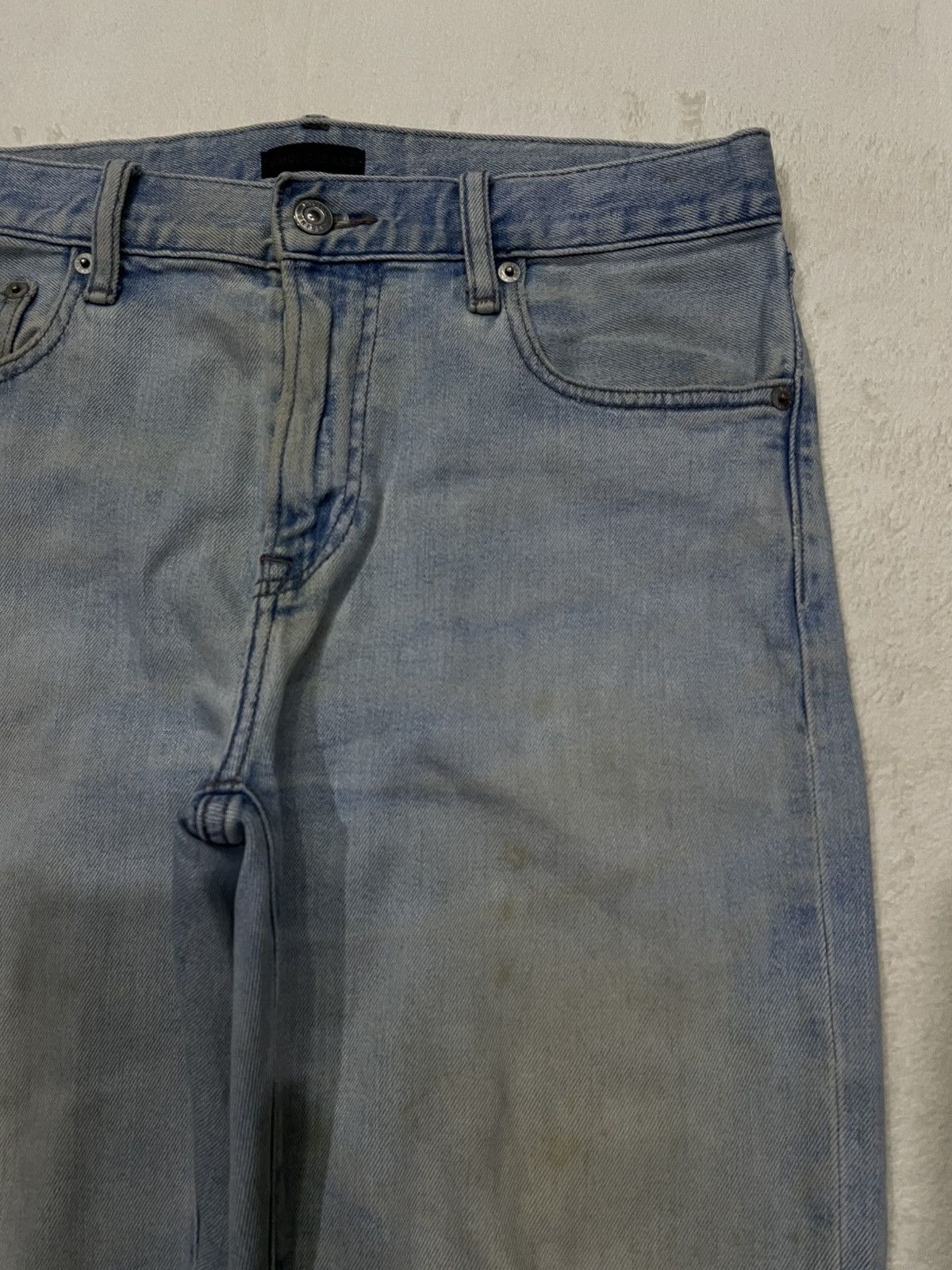 Uniqlo Vintage Uniqlo Skinny Distress Mudwash Denim Jeans Size US 32 / EU 48 - 4 Thumbnail