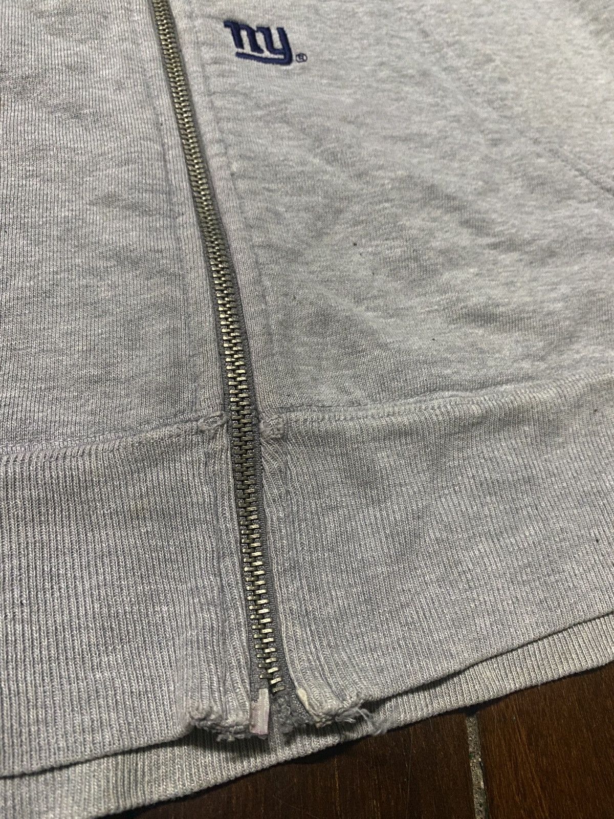 Hypebeast FIRE 🔥 VINTAGE SUPREME NY ZIP UP HOODIE DISTRESSED REWORK Size US L / EU 52-54 / 3 - 12 Thumbnail