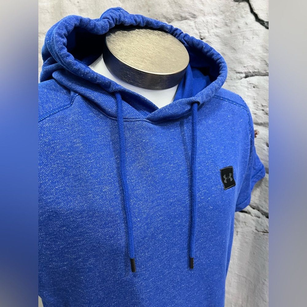 Under Armour Under Armour Men's Cobalt Blue Short Sleeve Hoodie Athleisu Size US XL / EU 56 / 4 - 3 Thumbnail