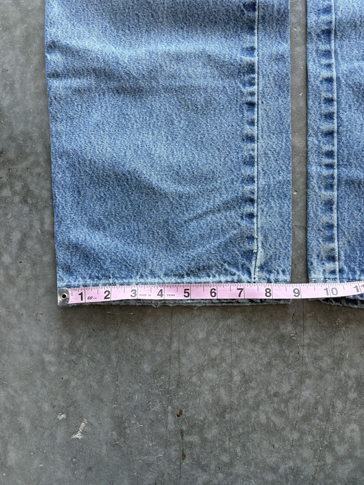 Dickies Thrashed Vintage Y2K Dickies Carpenter Jeans 36x31 Faded Size US 36 / EU 52 - 16 Thumbnail