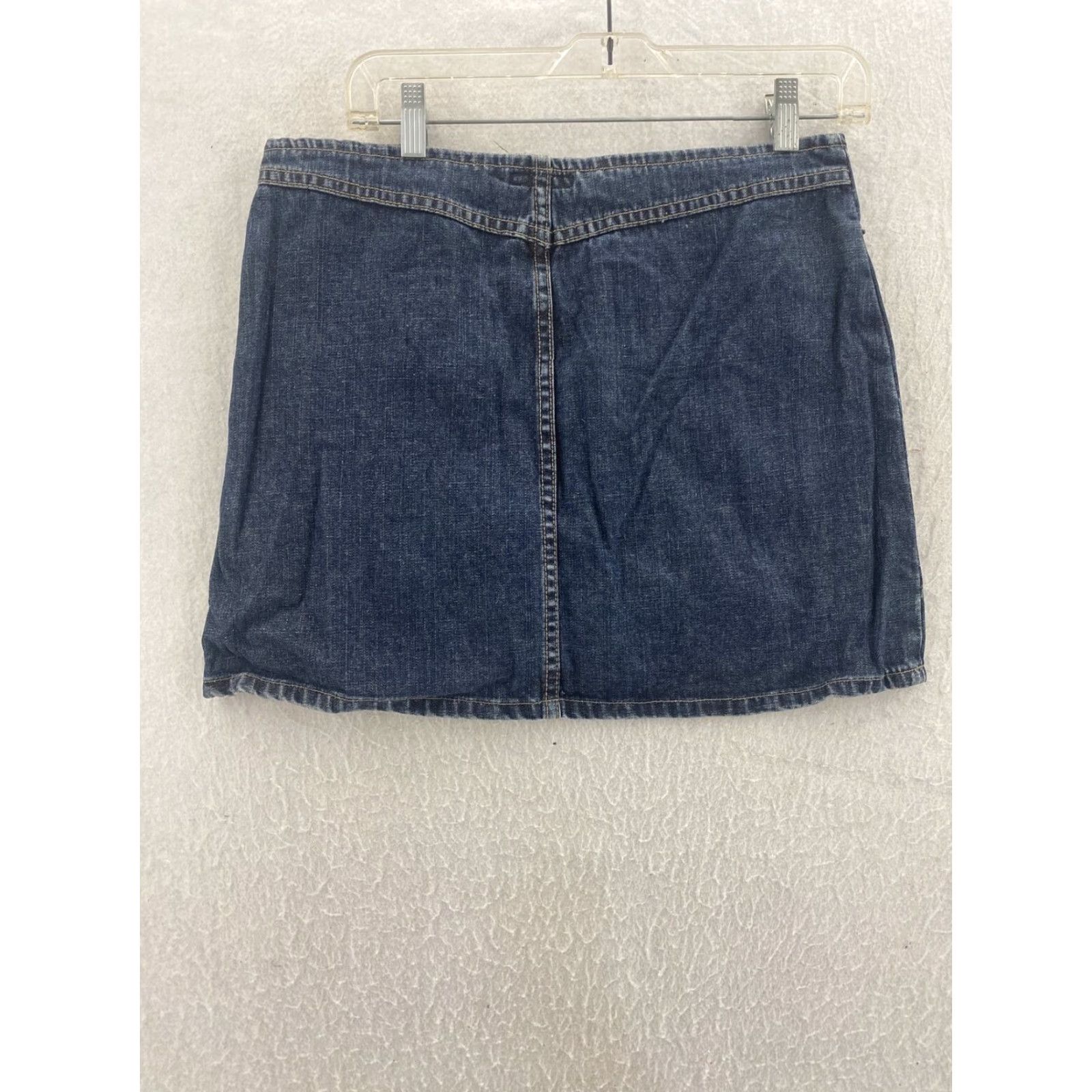 American Eagle Outfitters VINTAGE American Eagle Denim Jean Skirt Adult 2 Mini Short Made in USA Size 26" / US 2 / IT 38 - 5 Thumbnail
