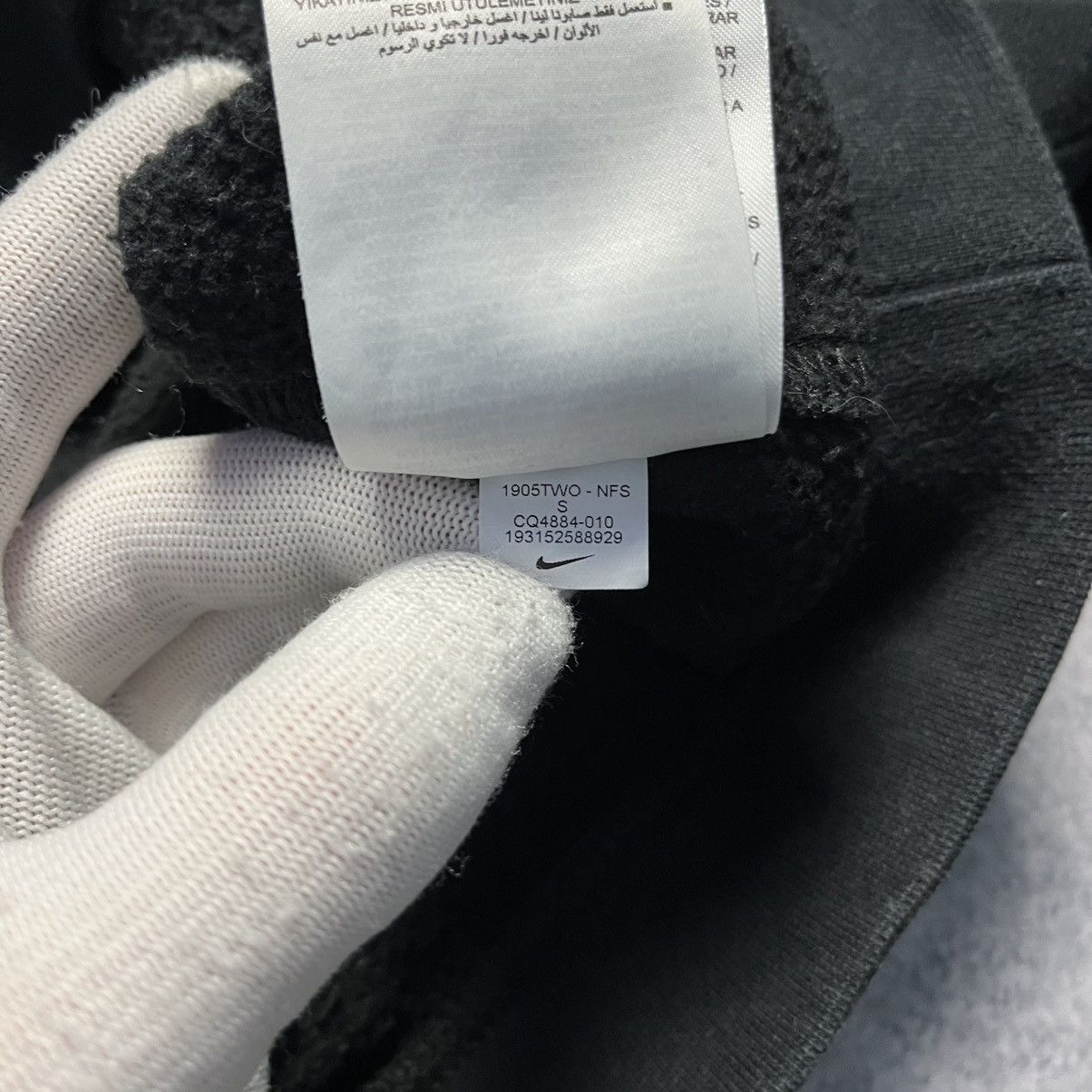 Nike Nike Sportswear TM NSW Hoodie Big Swoosh Logo Y2K Streetwear Size US S / EU 44-46 / 1 - 6 Thumbnail
