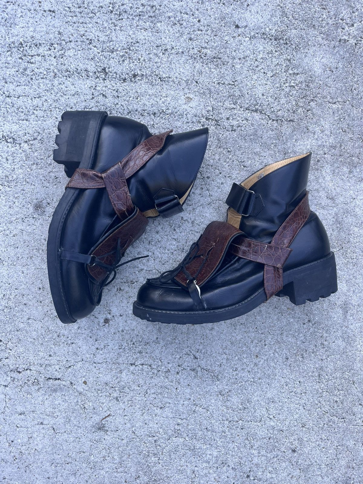 20471120 20471120 Reptilian Tongue Boots Size US 10 / EU 43 - 2 Thumbnail