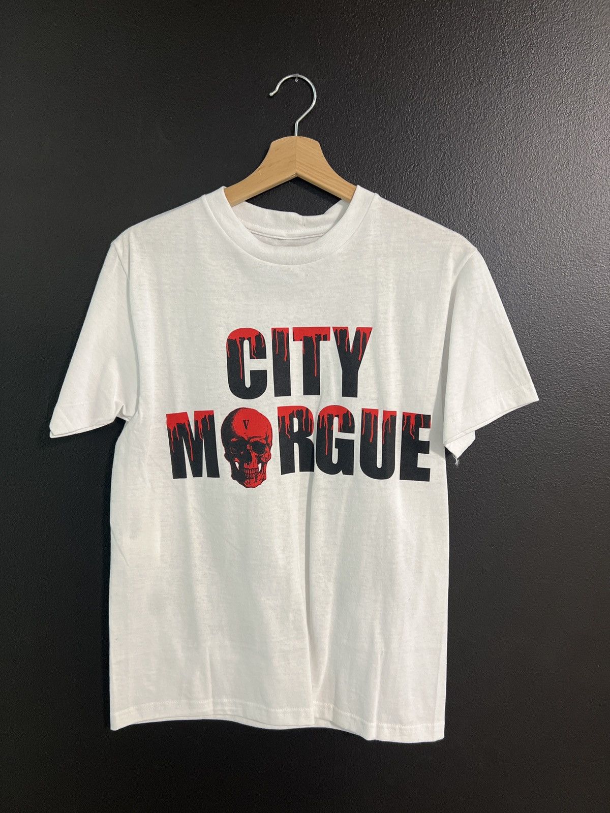 Vlone Vlone city morgue dog tee | Grailed