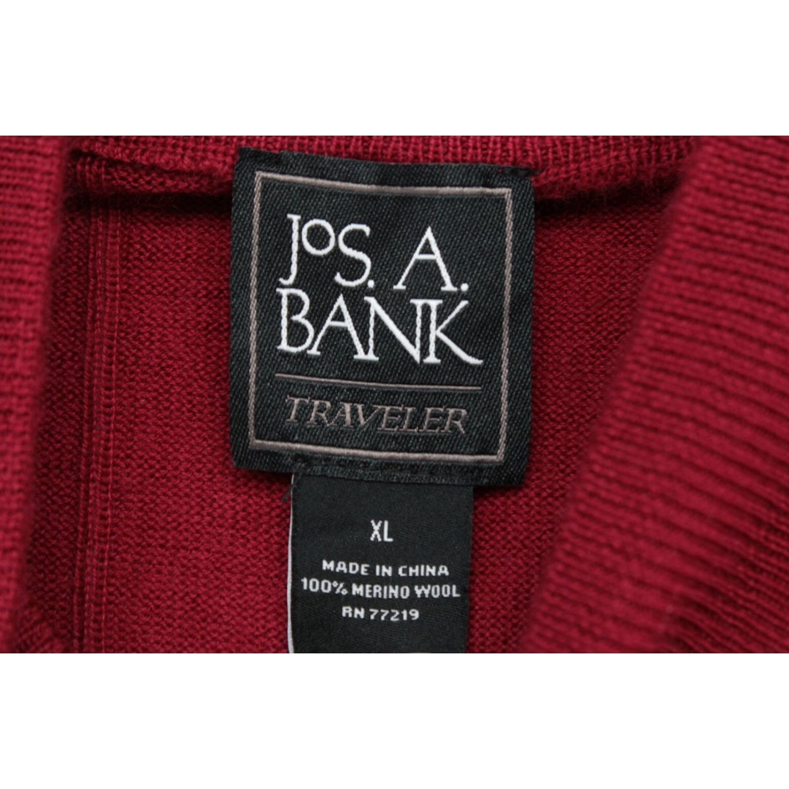 Jos. A. Bank VINTAGE Jos A Bank Sweater Men's XL Red Merino Wool Turtleneck Christmas Preppy Modern Size US XL / EU 56 / 4 - 6 Thumbnail