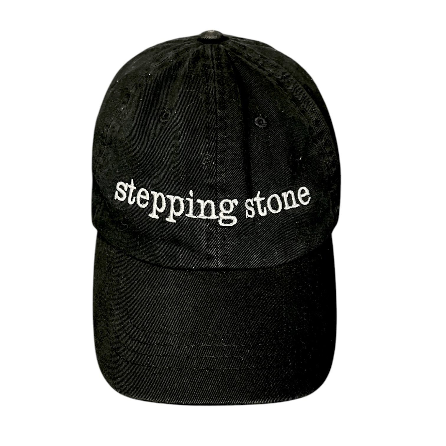 Gildan Black Stepping Stone Embroidered Adjustable Strapback Hat Size ONE SIZE - 1 Thumbnail