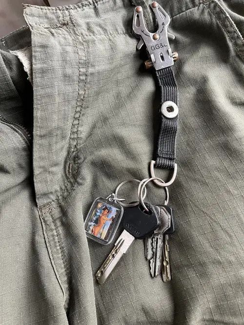 VIBE Vintage Keychain nude Girl 18+ Hysteric key ring Size ONE SIZE - 3 Thumbnail