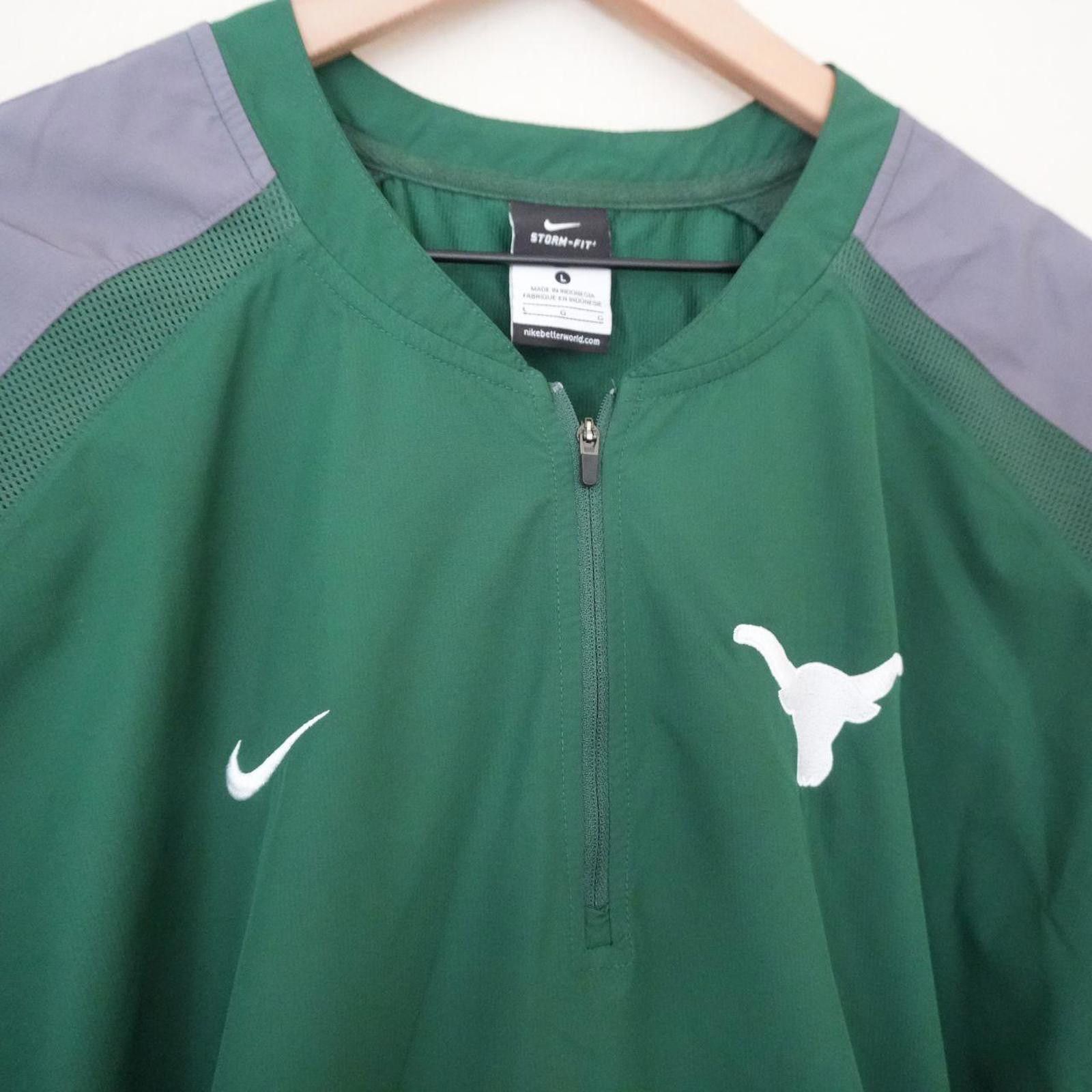 Nike Nike Shirt Men's L Green Texas Longhorns Storm Fit Size US L / EU 52-54 / 3 - 2 Thumbnail