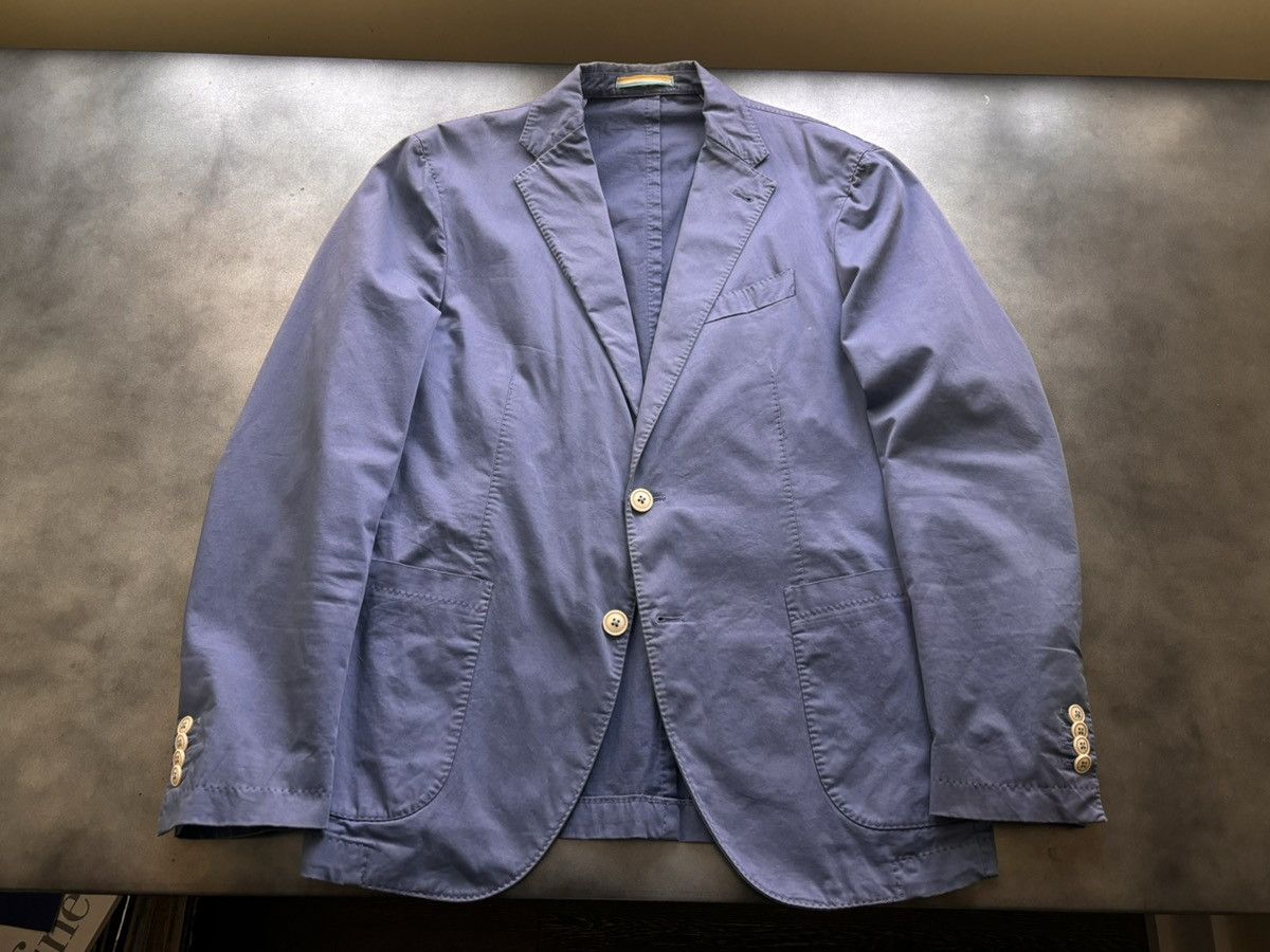 Vintage Grima's Sports Coat Vintage Cotton Blazer Made in Italy Size 52R - 8 Thumbnail