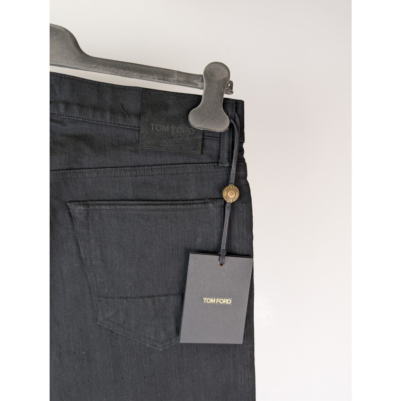 Tom Ford o1rshd1 Straight-Fit Denim Jeans in Black Size US 33 - 15 Thumbnail