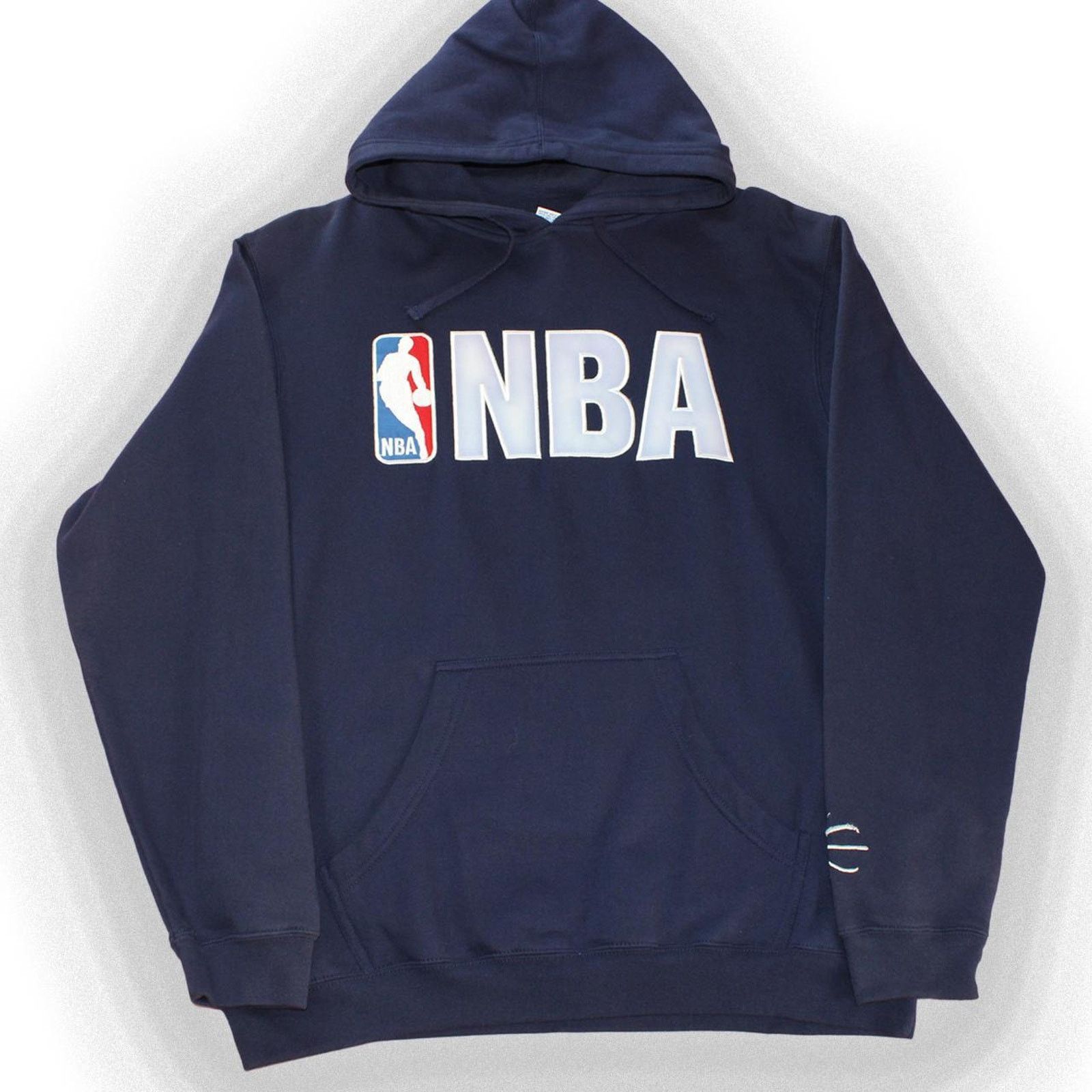 NBA Vintage Y2K Blue NBA Graphic pull-over Hoodie Size US M / EU 48-50 / 2 - 1 Thumbnail