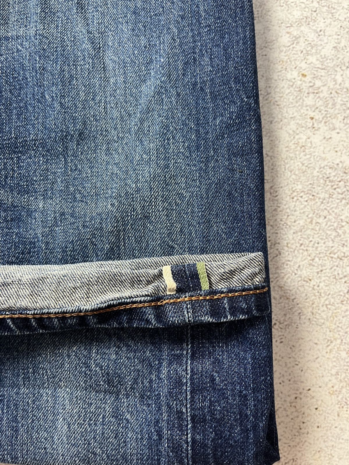 Edwin Edwin Jeans Selvedge Straight Blue Vintage W32 L33 Size US 32 / EU 48 - 14 Thumbnail