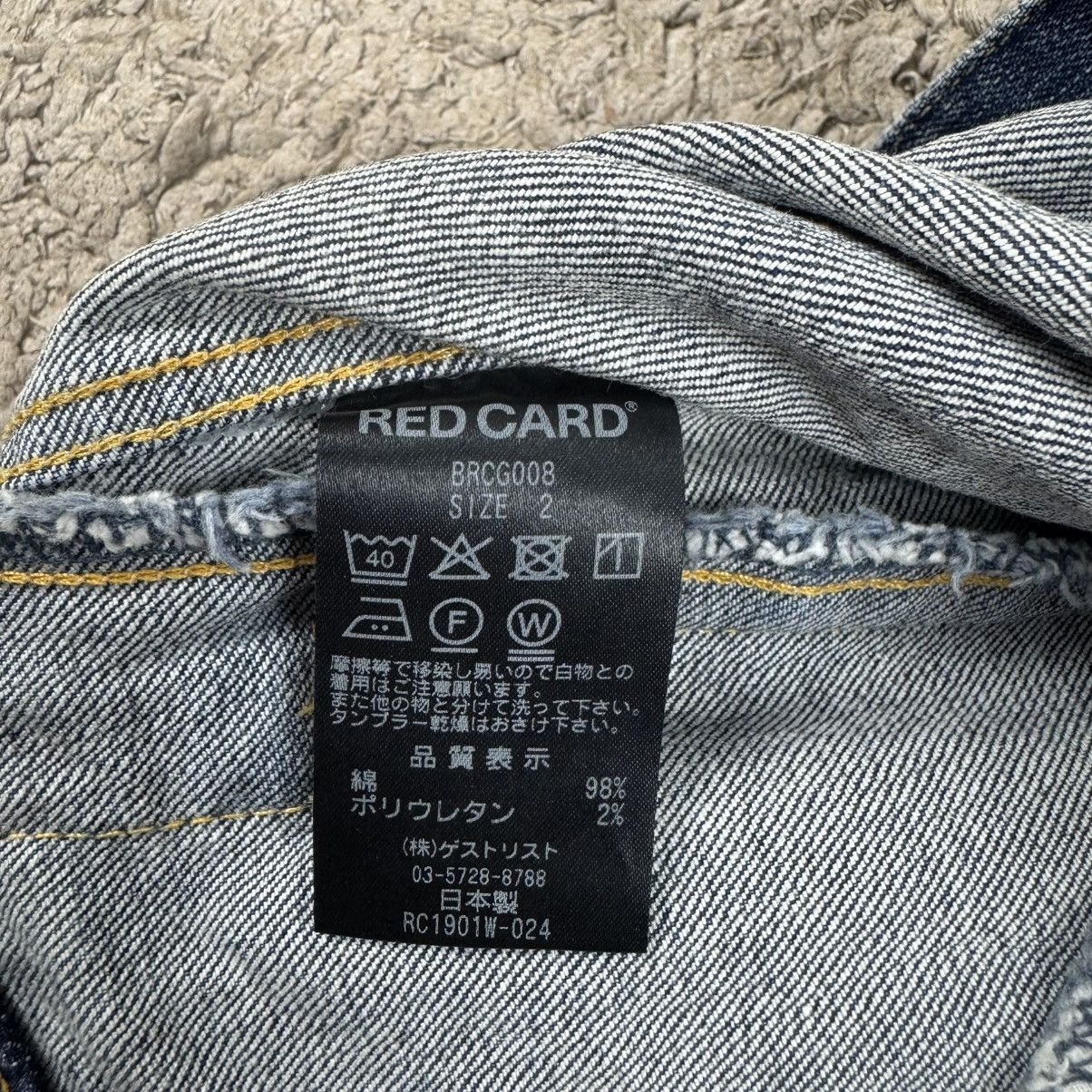 Japanese Brand Beams Red Card Denim Jacket Size M / US 6-8 / IT 42-44 - 17 Thumbnail
