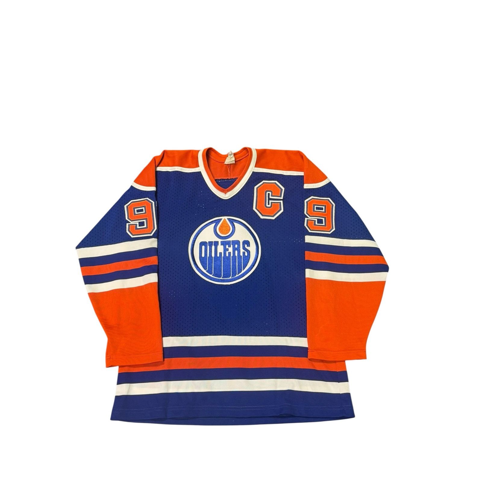 Blue Line Edmonton Oilers 1979 Jersey Vintage Edmonton Oilers