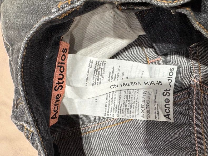 Acne Studios acne studiosBlack splashy jeans 2503-Nextarrow Size US 30 / EU 46 - 2 Thumbnail