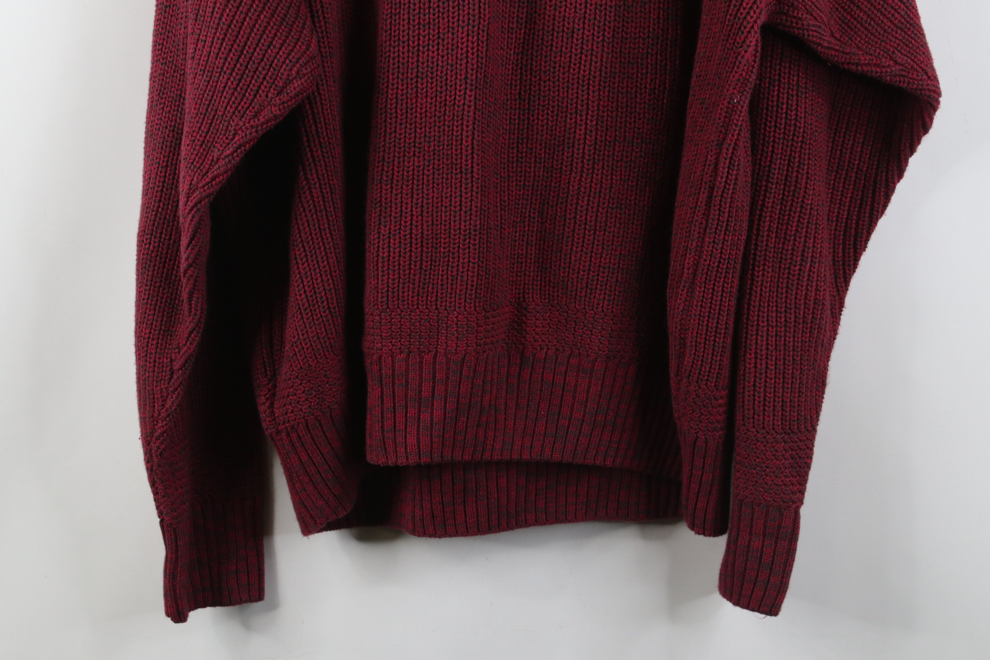 Vintage Vintage 90s Streetwear Commando Ribbed Knit Henley Sweater Size US L / EU 52-54 / 3 - 10 Thumbnail