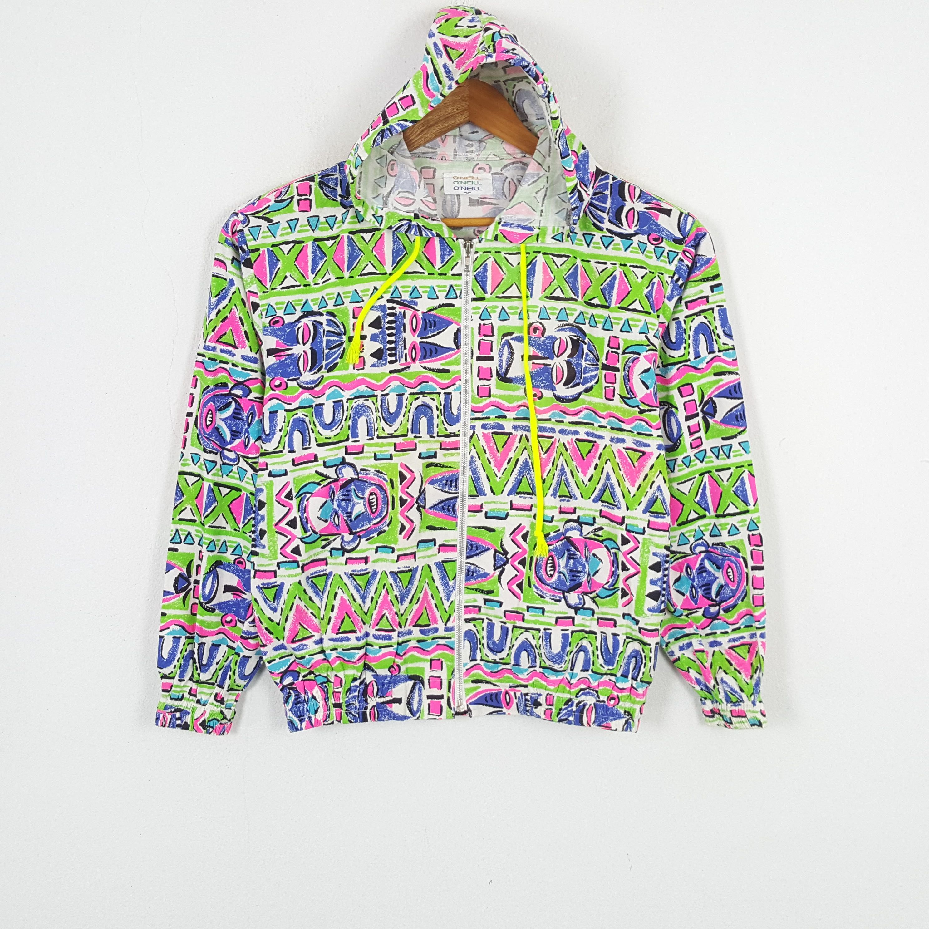 Japanese Brand × O'Neill × Vintage Vintage O'NEILL Sportswear Brand Style Windbreaker Hoodies Size US M / EU 48-50 / 2 - 1 Thumbnail