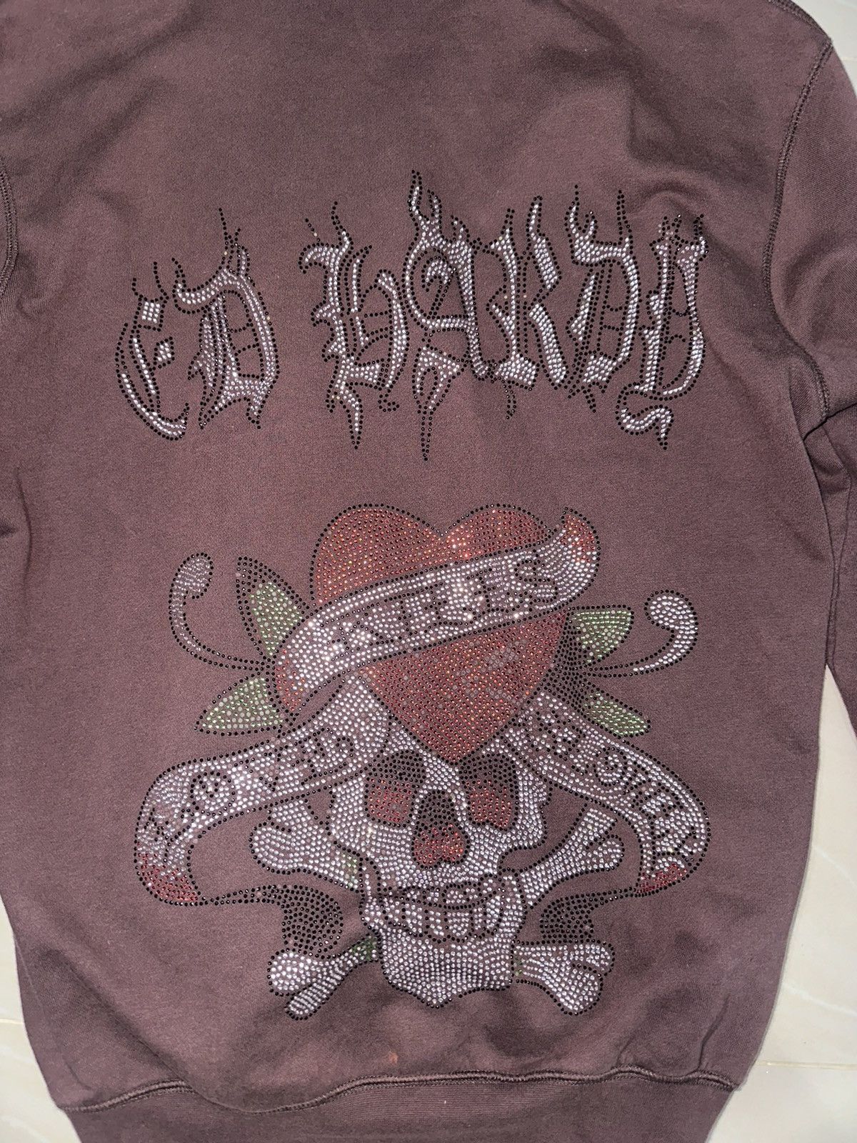 Ed Hardy × Vintage Vintage Ed Hardy hoodie Size US XL / EU 56 / 4 - 3 Thumbnail