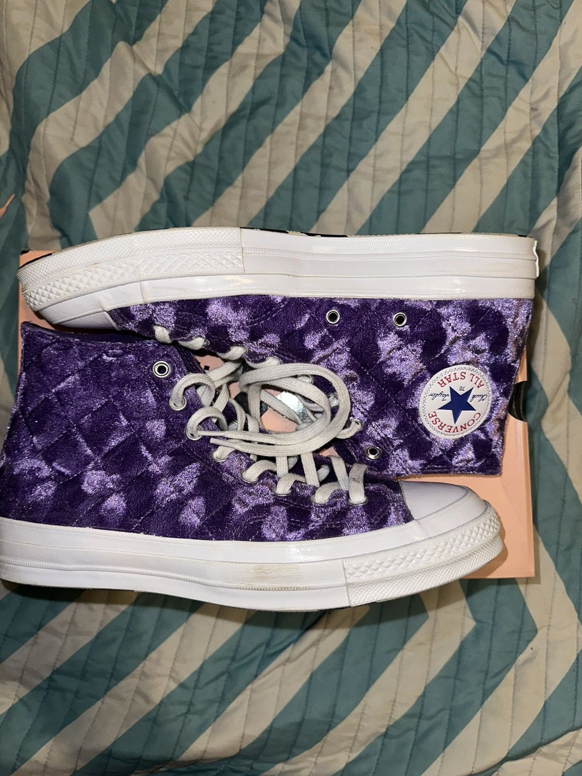 Golf le Fleur Tyler The Creator Chuck 70 Velvet Tillandsia Purple Grailed