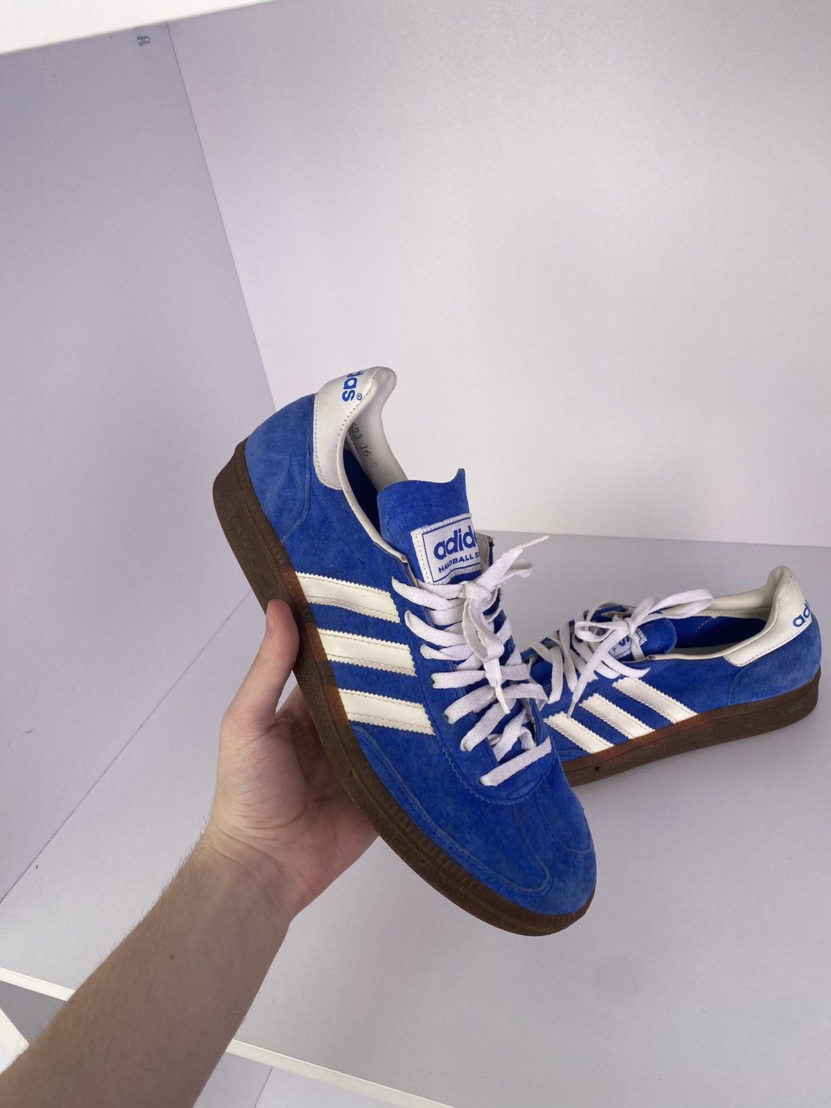 Adidas × Vintage Vintage 1980s Adidas Handball Spezial Made in Czechoslovakia Size US 9 / EU 42 - 4 Thumbnail