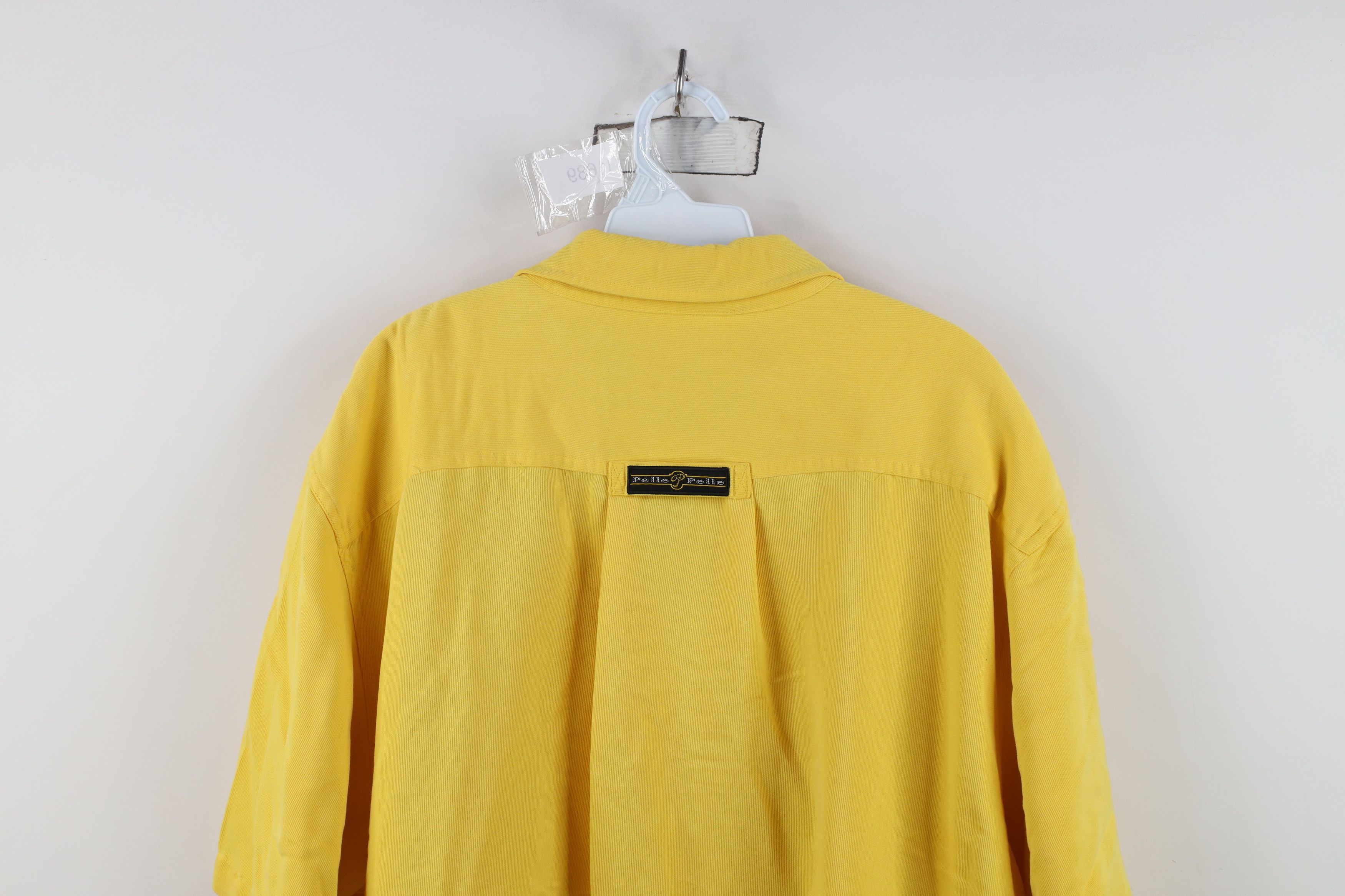 Pelle Pelle Vintage 90s Pelle Pelle Baggy Fit Collared Button Shirt Size US XL / EU 56 / 4 - 13 Thumbnail