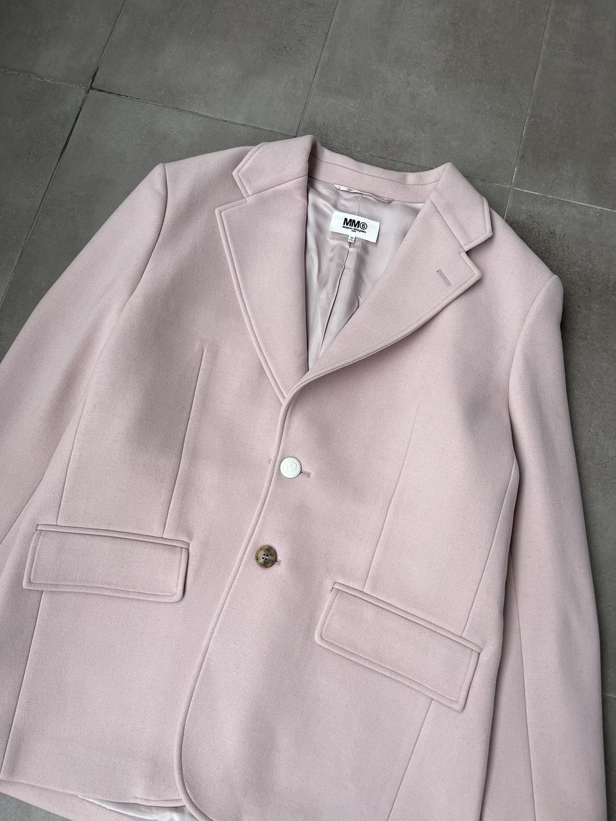 Maison Margiela !DS! AW22 Maison Margiela Pink Blazer Jacket Size 40L - 10 Thumbnail