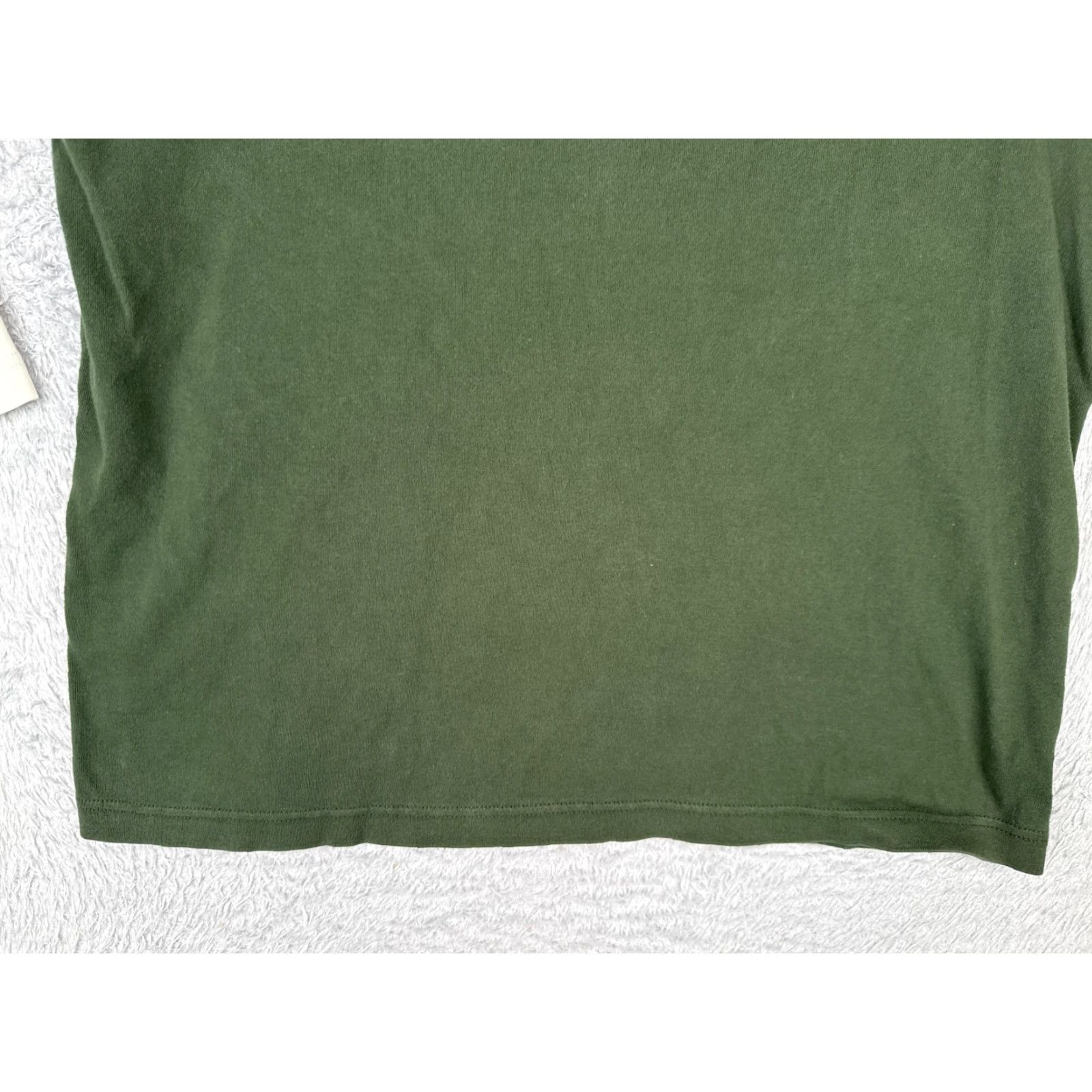 Tommy Hilfiger Tommy Hilfiger Jeans Shirt Adult Large Green Long Sleeve V-Neck 100% Cotton Size US L / EU 52-54 / 3 - 5 Thumbnail