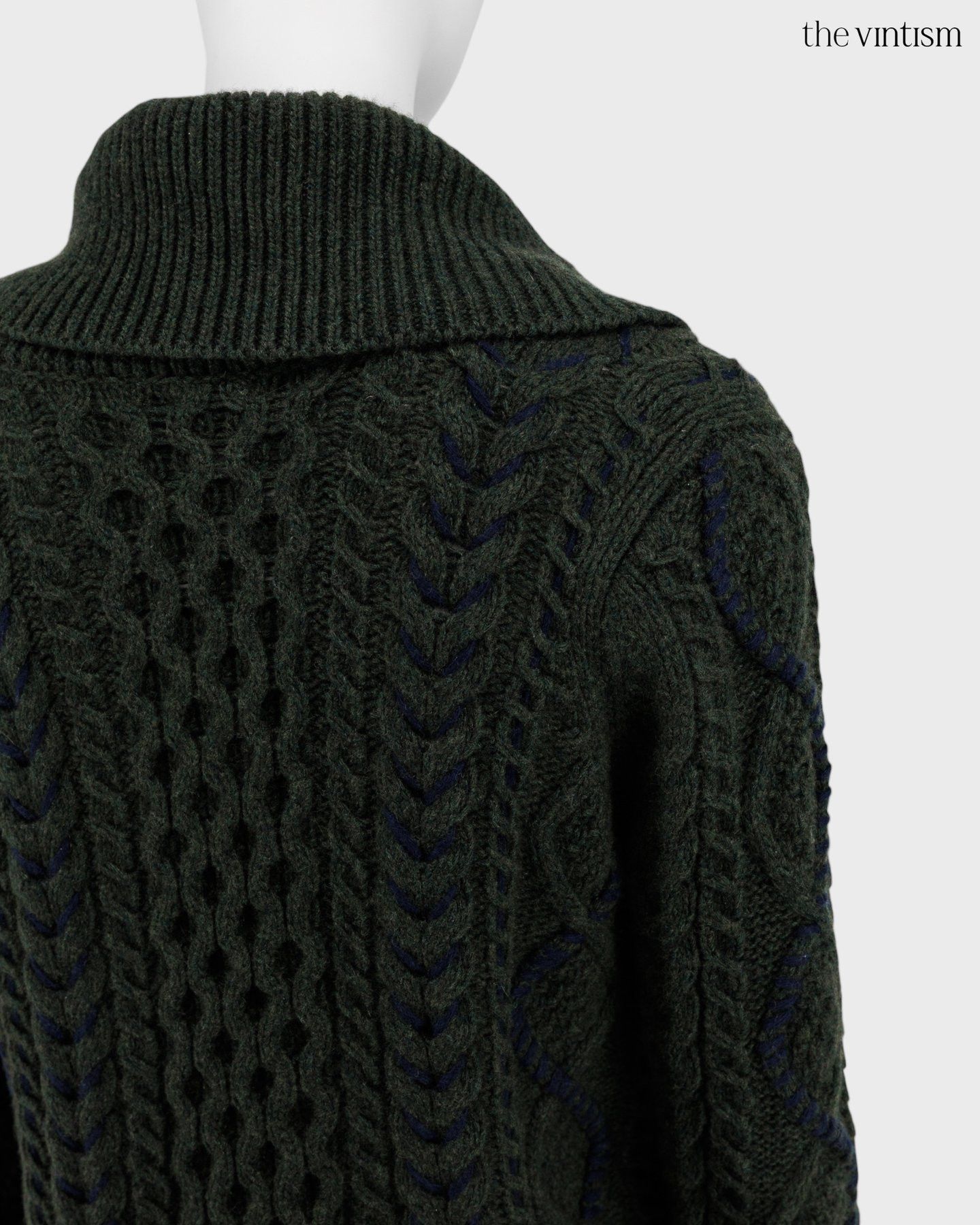 Gabriela Hearst Gabriela Hearst Archival Wool & Cashmere Distressed Sweater Size S / US 4 / IT 40 - 8 Thumbnail