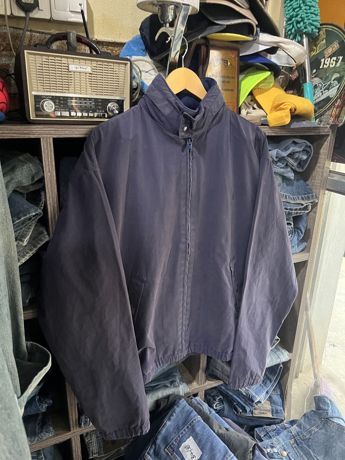 Polo Ralph Lauren 🔥Vintage Polo Ralph Lauren Zipper Jacket Size US L / EU 52-54 / 3 - 4 Thumbnail