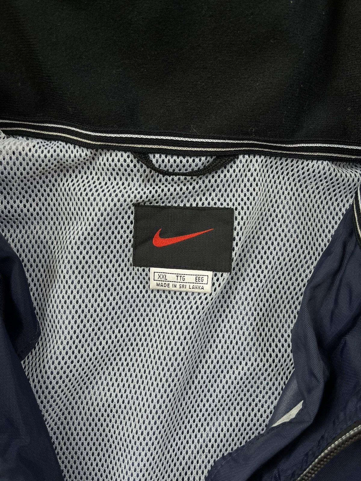 Nike × Vintage 90's NIKE RETRO SWOOSH LOGO ANORAK TRACK JACKET Size US XXL / EU 58 / 5 - 3 Thumbnail